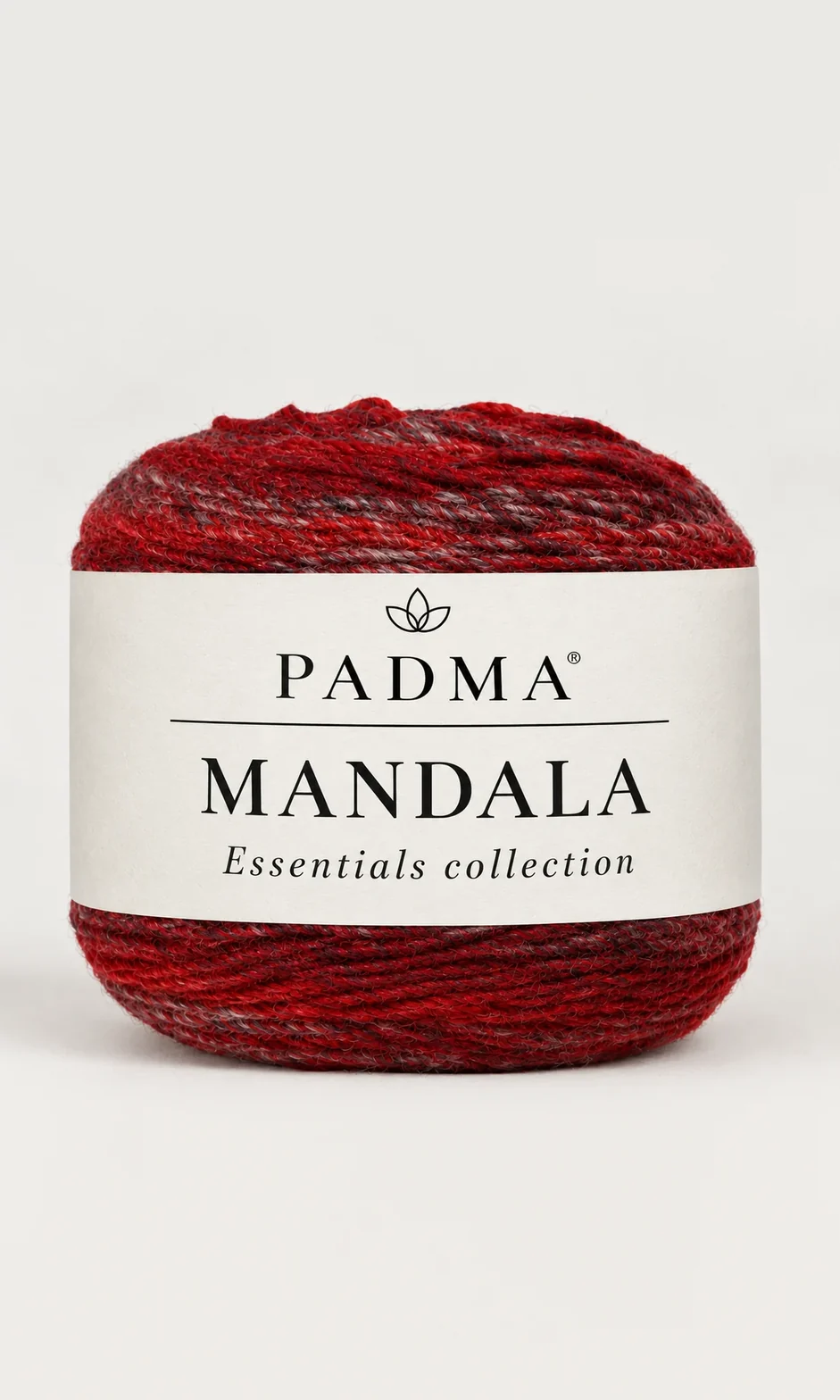 Novelo PADMA Mandala, em pormenor